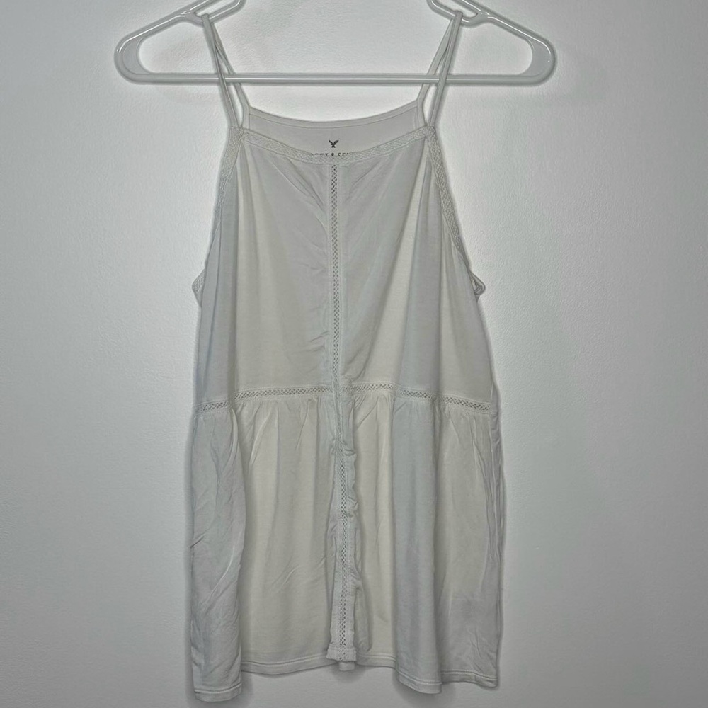 American Eagle Tank Top with Delicate Detailing